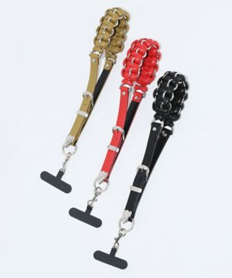 Ｌｅａｔｈｅｒ　ｂｒａｉｄ　ｐｈｏｎｅ　ｈａｎｄｌｅ　ｓｔｒａｐ　ＴＺ２５２ーＡＫ９１３