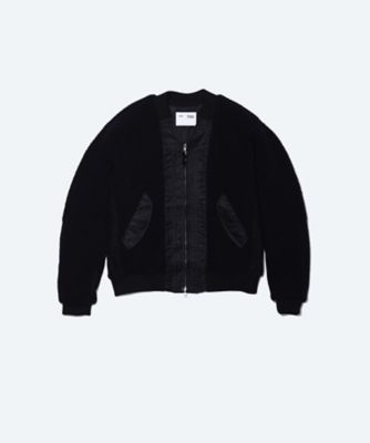 ＜TOGA＞Ｗｏｏｌ　ｐｉｌｅ　ｂｏａ　ｂｌｏｕｓｏｎ　ＴＺ２５２ーＪＣ９９０