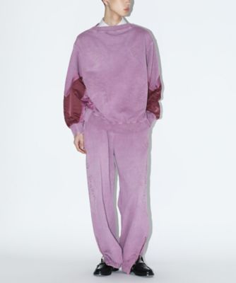Embroidery sweat pants TZ252ー