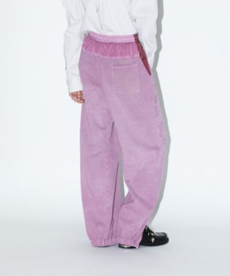 Embroidery sweat pants TZ252ー
