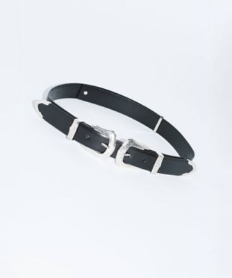 ＜TOGA＞Ｄｏｕｂｌｅ　ｂｕｃｋｌｅ　ｗｉｄｅ　ｂｅｌｔ　ＴＺ２６１ーＡＨ９１６