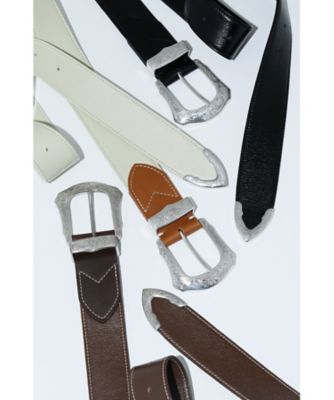 Buckle wide belt TZ261ーAH931 | TOGA