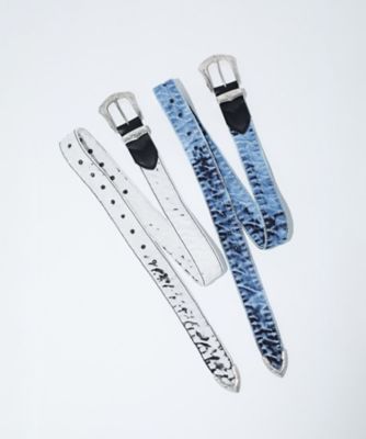 Denim wide belt TZ261ーAH932 | TOGA/トーガ