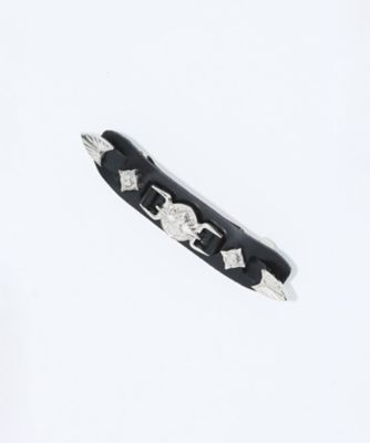＜TOGA＞Ｍｅｔａｌ　ｌｅａｔｈｅｒ　ｂａｒｒｅｔｔｅ　ｓｍａｌｌ　ＴＺ２６１ーＡＫ９０５