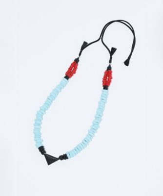 ＜TOGA＞Ｔｒｉａｎｇｌｅ　ｂｅａｄｓ　ｎｅｃｋｌａｃｅ　ＴＺ２６１ーＡＫ９０８