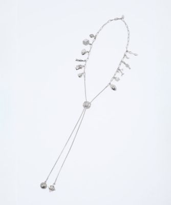 ＜TOGA＞Ｍｅｔａｌ　ｍｏｔｉｆ　ｌｏｏｐ　ｔｉｅ　ＴＺ２６１ーＡＫ９０９