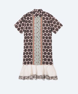 Inner print dress TZ261ーFH963 | TOGA