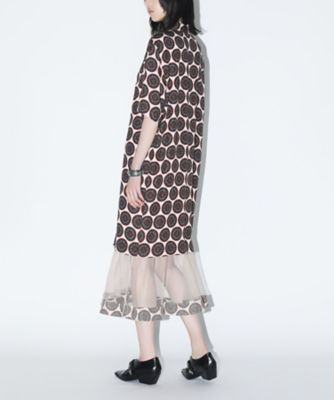 Inner print dress TZ261ーFH963 | TOGA