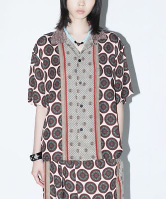 Inner print S／S shirt TZ261ーFJ960