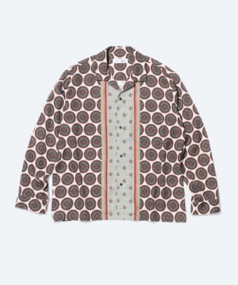 ＜TOGA＞Ｉｎｎｅｒ　ｐｒｉｎｔ　ｓｈｉｒｔ　ＴＺ２６１ーＦＪ９６１