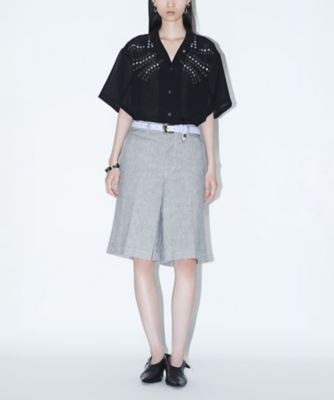 MM6  STUDS SHIRT シャツ ジャケット ピンク スタッズ toga Studs S／S shirts TZ261ーFJ987 | TOGA
