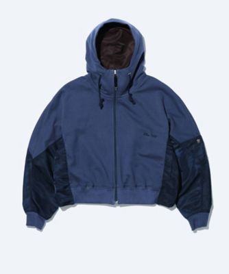 Cotton nylon sweatshirt TZ261ー