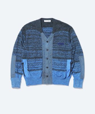 ＜TOGA＞Ｊａｃｑｕａｒｄ　ｋｎｉｔ　ｃａｒｄｉｇａｎ　ＴＺ２６１ーＸＯ９４５