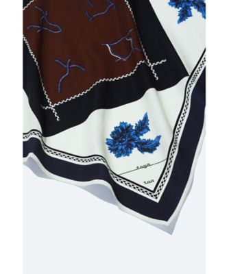 Flower print scarf TZ262ーAD918 | TOGA