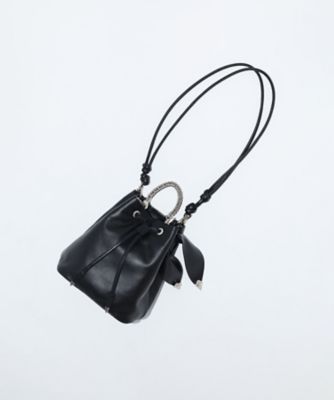 forme 伊勢丹限定 Drawstring Bag 黒 Drawstring bag TZ262ーAG948 | TOGA/トーガ