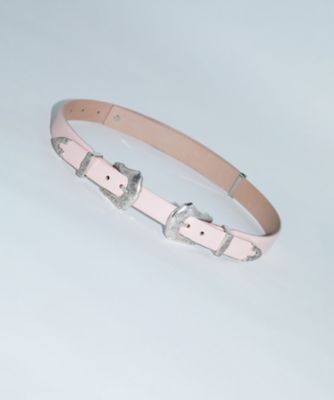 Double buckle belt TZ262ーAH961 | TOGA