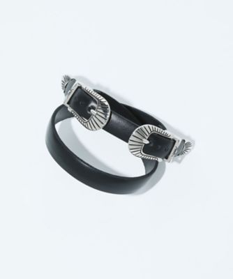 Double buckle concho bangle TZ261ー