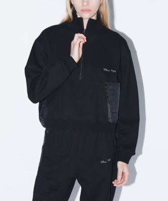 Cotton halfーzip pullover TZ262ー
