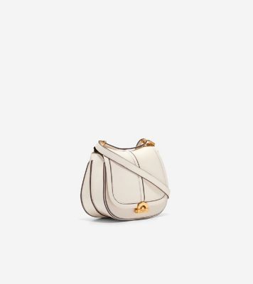 セール☆COLE HAAN セレネアサドルバッグ (アイボリー) セール】セレネアサドルバッグ womens（ショルダーバッグ
