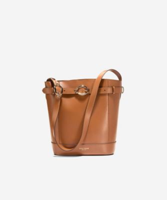 COLE HAAN ハンドバッグ シボ革 ブラウン y2k h442 COLE HAAN (Women 