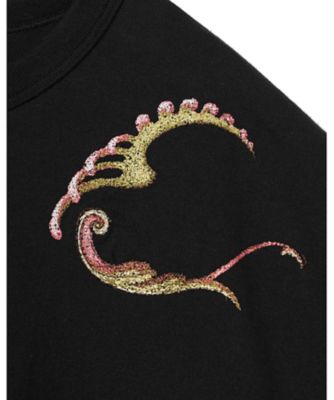 コットンワイドショートＴシャツ　ＢＯＴＡＮＩＣＡＬ　ＵＣ１Ｅ８８０６ー２