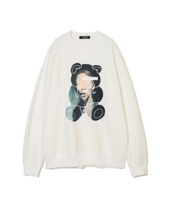 ＜UNDERCOVER (Men)＞スウェット　ＰＡＩＮＴＩＮＧ　ＩＣＯＮ　ＳＷＥＡＴ　ＢＥＡＲ　ＵＣ１Ｅ９８０３ー２