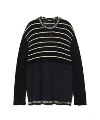 Undercover ボーダーニットサンプル品Mサイズ 13000円→9500円 プルオーバーニット UC1F4905 | UNDERCOVER (Men)/アンダー