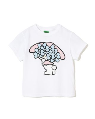 ＜UNDERCOVER (Baby&Kids)＞【送料無料】ＫＩＤＳ　ＴＥＥ／ＲＩＢＯＮ　ＭＹＭＥＬＯＤＹ　ＵＣ２Ｅ５８０４－２