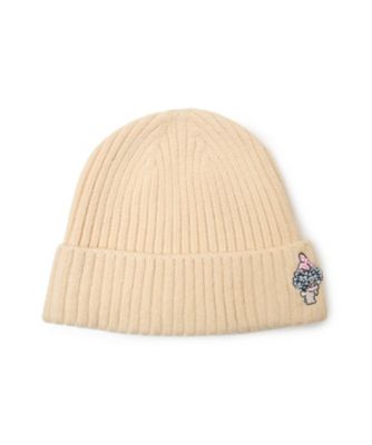 ＜UNDERCOVER (Women)＞【送料無料】ＲＩＢＯＮ　ＭＹ　ＭＥＬＯＤＹ　ビーズ刺繍　／　ニット帽　ＵＣ２Ｅ８Ｈ０２ー２