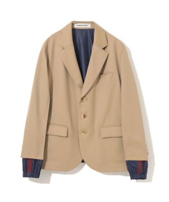＜UNDERCOVER Pre Collection (Women)＞ウールナイロン素材切替ジャケット　ＵＰ１Ｅ１１０２