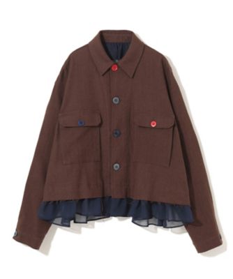 UNDERCOVER Pre Collection (Women)/アンダーカバー プレ コレクション 切替アーミーシャツブルゾン UP1E1206