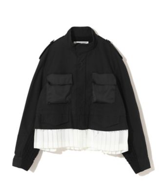 ＜UNDERCOVER Pre Collection (Women)＞プリーツアーミーブルゾン　ＵＰ１Ｅ１２０８