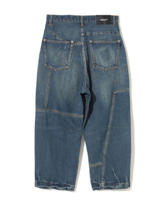 forte forte indigo unique テーパードデニムパンツ forte forte indigo unique テーパードデニムパンツ 【公式通販】