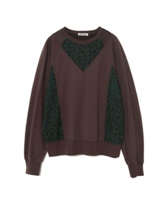 レース切替長袖カットソー UP1F1803 | UNDERCOVER Pre