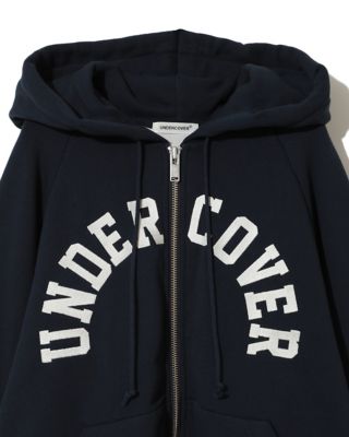 コットン裏起毛ジップアップパーカー | UNDERCOVER Pre Collection (Women)/アンダーカバー プレ コレクション |  三越伊勢丹オンラインストア・通販【公式】