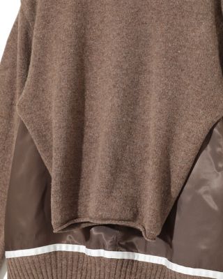 ウールニットカーディガン