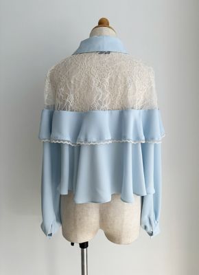 レースコンビブラウス　ＶＢ－１８１