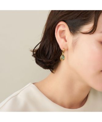 シェル カラーストーン ピアス VBMA5641 M2 | VENDOME