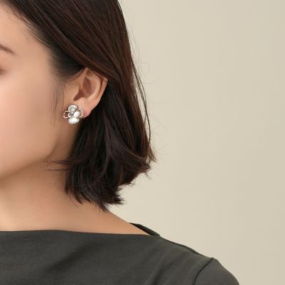 シェル　ローズ　イヤリング　ＶＢＭＥ４００９　ＭＰ
