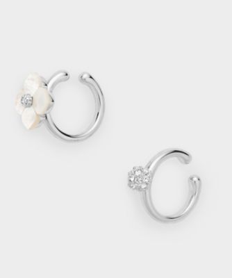 ＜VENDOME BOUTIQUE (Women)＞シェルフラワー　イヤーカフ２点セット　ＶＢＭＥ４０１３Ｈ　ＭＰ