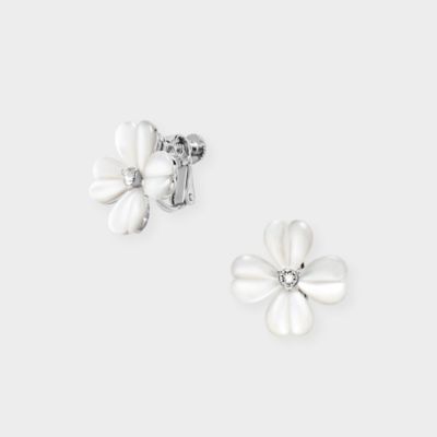 ＜VENDOME BOUTIQUE (Women)＞シェルクローバー　イヤリング　ＶＢＭＥ５０６７　　ＭＰ