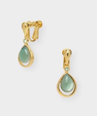 ＜VENDOME BOUTIQUE (Women)＞シェル　カラーストーン　イヤリング　ＶＢＭＥ５６４１　Ｍ２