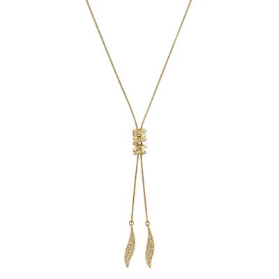 クリスタルリーフ ラリエットネックレス 三越伊勢丹オンラインストア 公式