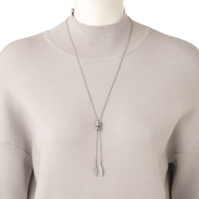 クリスタルリーフ ラリエットネックレス 三越伊勢丹オンラインストア 公式