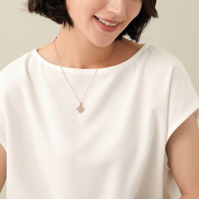シェルフラワー リバーシブルネックレス（VBMP401540MP）｜ネックレス｜ヴァンドームブティック（VENDOME BOUTIQUE ）【アクセサリー公式通販】