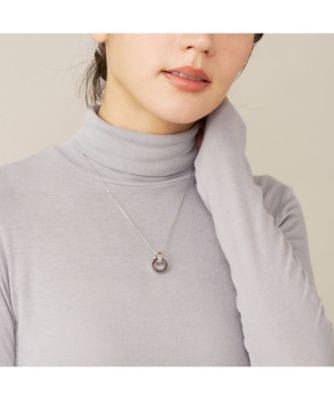 シェル サークル ネックレス VBMP560350BP | VENDOME