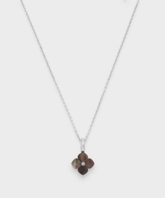 ＜VENDOME BOUTIQUE (Women)＞シェルフラワー　リバーシブルネックレス　ＶＢＭＰ５６９５５０ＢＰ