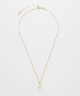 シェルフラワー リバーシブルネックレス VBMP604950DW 