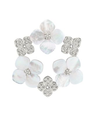 シェルフラワー リースブローチ の通販 | 三越伊勢丹オンラインストア