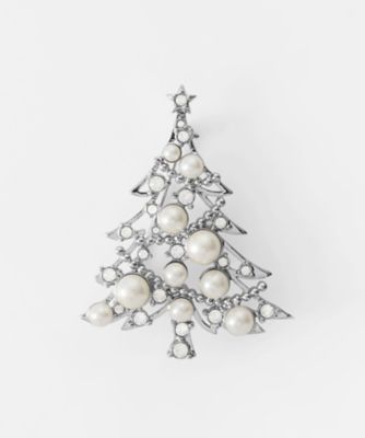 ＜VENDOME BOUTIQUE (Women)＞クリスマスツリー　ブローチ　ＶＢＭＶ４７８５　ＵＴ